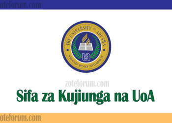 Sifa Za Kujiunga Na Chuo Kikuu Cha Arusha (UoA Entry Requirements