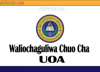 Majina Ya Waliochaguliwa Chuo Kikuu Cha Arusha (UoA)