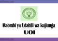 Maombi ya Udahili Chuo Kikuu cha Iringa (UoI Application 2025/2026)