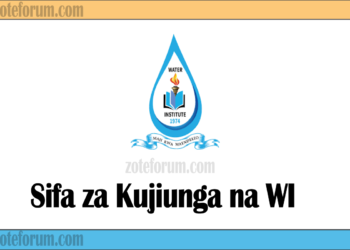 Sifa za Kujiunga na Chuo cha Maji (WI) 2025/2026