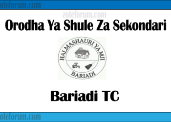 Orodha Ya Shule Za Sekondari Mji wa Bariadi, Matokeo, Majina ya Waliochaguliwa na Utaratibu wa Kujiunga na Masomo