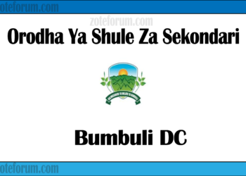 Orodha Ya Shule Za Sekondari Wilaya Ya Bumbuli, Matokeo, Majina ya Waliochaguliwa na Utaratibu wa Kujiunga na Masomo