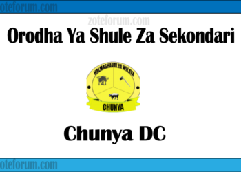 Zifahamu Shule Zote za Sekondari Zilizopo Katika Wilaya ya Chunya