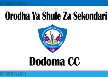 Zifahamu shule zote za Sekondari zilizopo katika Jiji la Dodoma