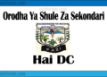 Zifahamu shule zote za Sekondari zilizopo katika Wilaya Ya Hai