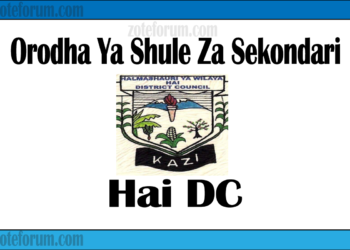 Zifahamu shule zote za Sekondari zilizopo katika Wilaya Ya Hai
