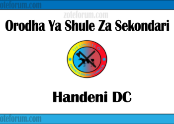 Orodha Ya Shule Za Sekondari Wilaya Ya Handeni, Matokeo, Majina ya Waliochaguliwa na Utaratibu wa Kujiunga na Masomo