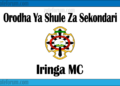 Zifahamu Shule Zote za Sekondari Zilizopo Katika Manispaa ya Iringa, Matokeo ya NECTA na Mock, Majina ya Waliochaguliwa Kidato cha Kwanza na cha Tano, na Utaratibu wa Kujiunga na Masomo Katika Shule Hizo