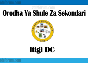 Zifahamu Shule Zote Za Sekondari Zilizopo Katika Wilaya Ya Itigi, Matokeo Ya NECTA Na Mock, Majina Ya Waliochaguliwa Kidato Cha Kwanza Na Cha Tano Na Utaratibu Wa Kujiunga Na Masomo Katika Shule Hizo