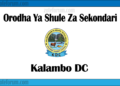 Zifahamu Shule Zote za Sekondari Zilizopo Katika Wilaya Ya Kalambo, Matokeo ya NECTA na Mock, Majina ya Waliochaguliwa Kidato cha Kwanza na cha Tano, na Utaratibu wa Kujiunga na Masomo Katika Shule Hizo
