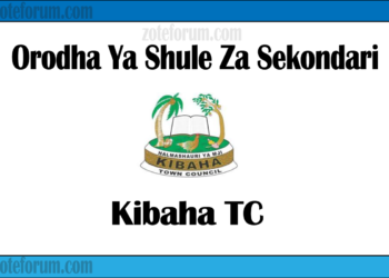 Orodha Ya Shule Za Sekondari Mji wa Kibaha, Matokeo, Majina ya Waliochaguliwa na Utaratibu wa Kujiunga na Masomo