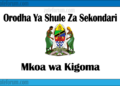 Zifahamu Shule Zote za Sekondari Zilizopo Katika Mkoa wa Kigoma, Matokeo ya NECTA na Mock, Majina ya Waliochaguliwa Kidato cha Kwanza na cha Tano na Utaratibu wa Kujiunga na Masomo