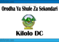 Zifahamu shule zote za Sekondari zilizopo katika Wilaya Ya Kilolo
