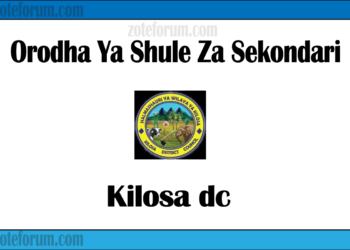 Zifahamu Shule Zote za Sekondari Zilizopo Katika Wilaya ya Kilosa, Matokeo ya NECTA na Mock, Majina ya Waliochaguliwa Kidato cha Kwanza na cha Tano, na Utaratibu wa Kujiunga na Masomo Katika Shule Hizo