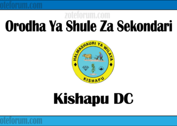 Zifahamu Shule Zote za Sekondari Zilizopo Katika Wilaya ya Kishapu, Matokeo ya NECTA na Mock, Majina ya Waliochaguliwa Kidato cha Kwanza na cha Tano, na Utaratibu wa Kujiunga na Masomo Katika Shule Hizo
