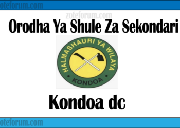 Zifahamu Shule Zote Za Sekondari Zilizopo Katika Wilaya Ya Kondoa, Matokeo Ya NECTA Na Mock, Majina Ya Waliochaguliwa Kidato Cha Kwanza Na Cha Tano Na Utaratibu Wa Kujiunga Na Masomo Katika Shule Hizo