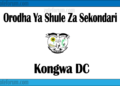 Zifahamu Shule Zote za Sekondari Zilizopo Katika Wilaya ya Kongwa, Matokeo ya NECTA na Mock, Majina ya Waliochaguliwa Kidato cha Kwanza na cha Tano, na Utaratibu wa Kujiunga na Masomo Katika Shule Hizo