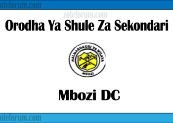 Orodha Ya Shule Za Sekondari Wilaya Ya Mbozi, Matokeo, Majina Ya Waliochaguliwa, na Utaratibu wa Kujiunga na Masomo