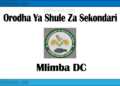 Orodha Ya Shule Za Sekondari Wilaya Ya Mlimba, Matokeo, Majina Ya Waliochaguliwa, na Utaratibu wa Kujiunga na Masomo