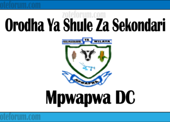 Zifahamu Shule Zote za Sekondari Zilizopo Katika Wilaya ya Mpwapwa