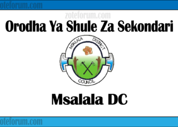 Zifahamu Shule Zote za Sekondari Zilizopo Katika Wilaya ya Msalala, Matokeo ya NECTA na Mock, Majina ya Waliochaguliwa Kidato cha Kwanza na cha Tano, na Utaratibu wa Kujiunga na Masomo Katika Shule Hizo