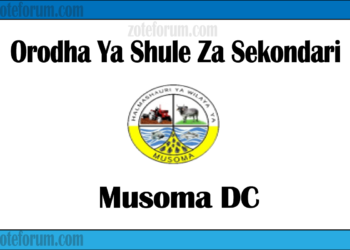 Orodha Ya Shule Za Sekondari Wilaya Ya Musoma