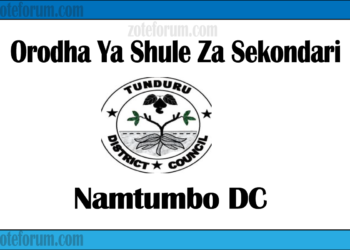 Zifahamu Shule Zote za Sekondari Zilizopo Katika Wilaya ya Namtumbo, Matokeo ya NECTA na Mock, Majina ya Waliochaguliwa Kidato cha Kwanza na cha Tano, na Utaratibu wa Kujiunga na Masomo Katika Shule Hizo
