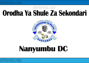 Zifahamu Shule Zote za Sekondari Zilizopo Katika Wilaya Ya Nanyumbu, Matokeo ya NECTA na Mock, Majina ya Waliochaguliwa Kidato cha Kwanza na cha Tano, na Utaratibu wa Kujiunga na Masomo Katika Shule Hizo