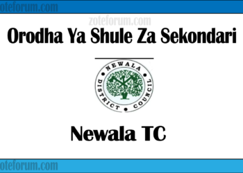 Orodha Ya Shule Za Sekondari Mji wa Newala, Matokeo, Majina ya Waliochaguliwa na Utaratibu wa Kujiunga na Masomo
