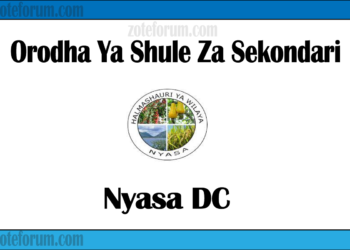 Zifahamu Shule Zote za Sekondari Zilizopo Katika Wilaya ya Nyasa, Matokeo ya NECTA na Mock, Majina ya Waliochaguliwa Kidato cha Kwanza na cha Tano, na Utaratibu wa Kujiunga na Masomo Katika Shule Hizo