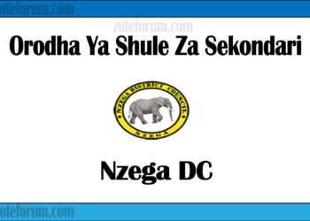 Zifahamu Shule Zote za Sekondari Zilizopo Katika Wilaya Ya Nzega, Matokeo ya NECTA na Mock, Majina ya Waliochaguliwa Kidato cha Kwanza na cha Tano, na Utaratibu wa Kujiunga na Masomo Katika Shule Hizo