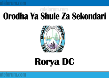 Zifahamu Shule Zote Za Sekondari Zilizopo Katika Wilaya Ya Rorya