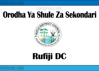Zifahamu Shule Zote Za Sekondari Zilizopo Katika Wilaya Ya Rufiji, Matokeo Ya NECTA Na Mock, Majina Ya Waliochaguliwa Kidato Cha Kwanza Na Cha Tano Na Utaratibu Wa Kujiunga Na Masomo Katika Shule Hizo