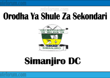 Zifahamu shule zote za Sekondari zilizopo katika Wilaya Ya Simanjiro