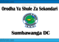 Zifahamu Shule Zote za Sekondari Zilizopo Katika Wilaya ya Sumbawanga, Matokeo ya NECTA na Mock, Majina ya Waliochaguliwa Kidato cha Kwanza na cha Tano, na Utaratibu wa Kujiunga na Masomo Katika Shule Hizo