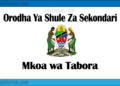 Orodha Ya Shule Za Sekondari Mkoa wa Tabora, Matokeo, Majina ya Waliochaguliwa na Utaratibu wa Kujiunga na Masomo