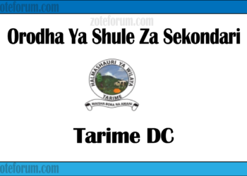 Zifahamu Shule Zote za Sekondari Zilizopo Katika Wilaya Ya Tarime
