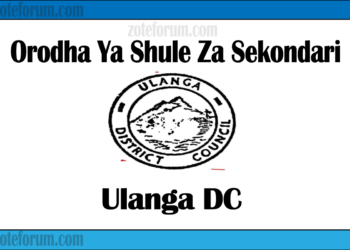 Zifahamu Shule Zote za Sekondari Zilizopo Katika Wilaya ya Ulanga, Matokeo ya NECTA na Mock, Majina ya Waliochaguliwa Kidato cha Kwanza na cha Tano, na Utaratibu wa Kujiunga na Masomo Katika Shule Hizo