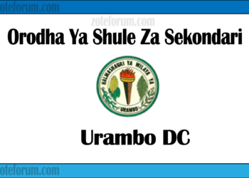 Zifahamu Shule Zote Za Sekondari Zilizopo Katika Wilaya Ya Urambo, Matokeo Ya NECTA Na Mock, Majina Ya Waliochaguliwa Kidato Cha Kwanza Na Cha Tano Na Utaratibu Wa Kujiunga Na Masomo Katika Shule Hizo