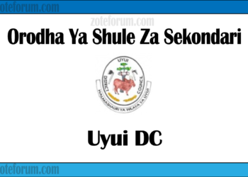 Orodha Ya Shule Za Sekondari Wilaya Ya Uyui, Matokeo, Majina ya Waliochaguliwa na Utaratibu wa Kujiunga na Masomo
