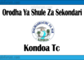 Zifahamu Shule Zote za Sekondari Zilizopo Katika Mji wa Kondoa, Matokeo ya NECTA na Mock, Majina ya Waliochaguliwa Kidato cha Kwanza na cha Tano, na Utaratibu wa Kujiunga na Masomo Katika Shule Hizo