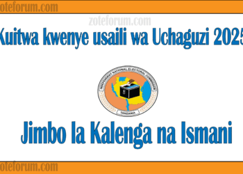 Majina ya Usaili wa Kusimamia Uchaguzi 2025 Jimbo la Kalenga na Ismani