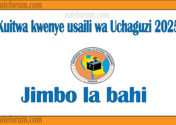 Majina ya Usaili wa Kusimamia Uchaguzi 2025 Wilaya ya Bahi