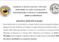 Majina ya Usaili wa Kusimamia Uchaguzi 2025 Jimbo la Misungwi (Halmashauri ya Wilaya ya Misungwi)